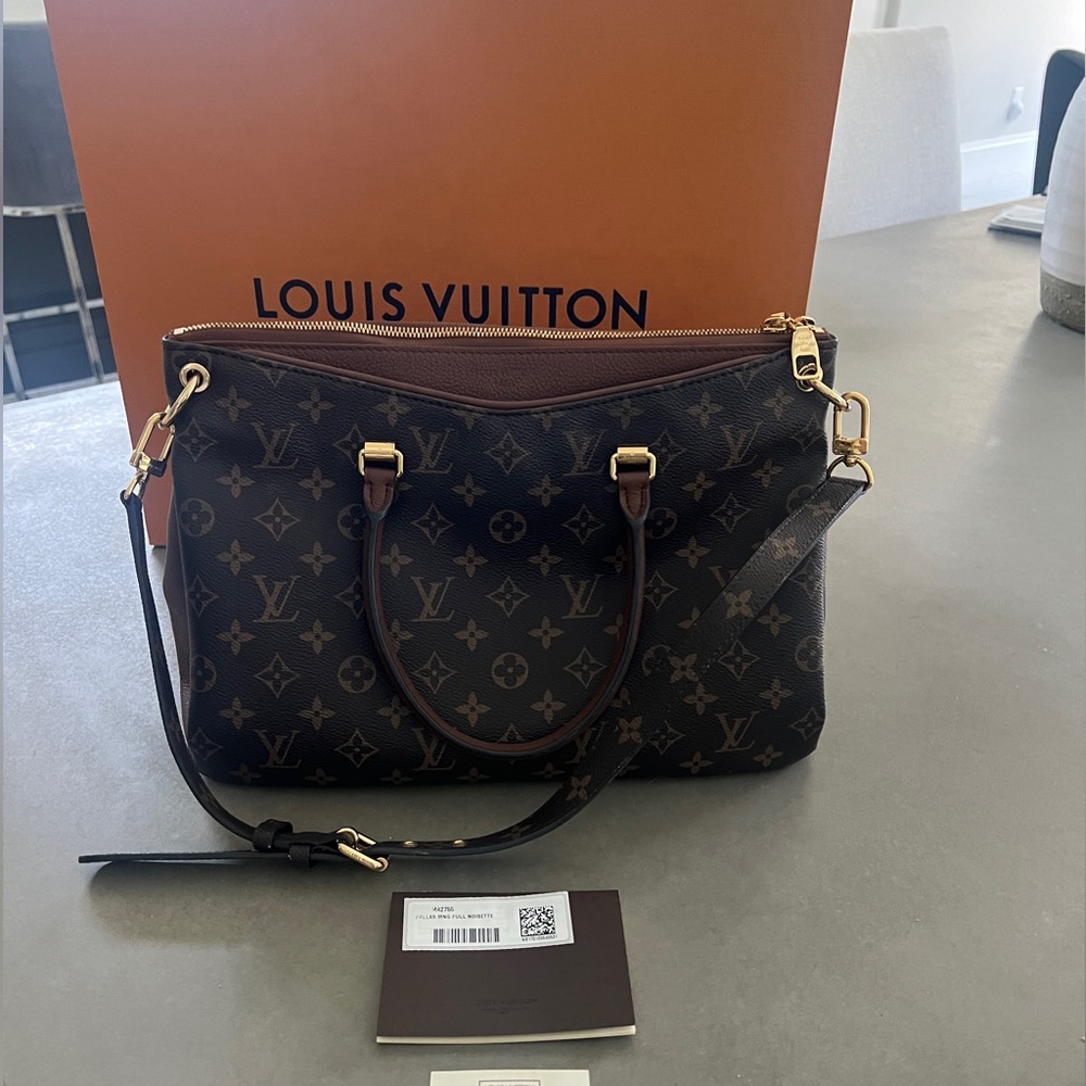 Louis Vuitton Pallas MNG Full Noisette - Picture 1 of 7